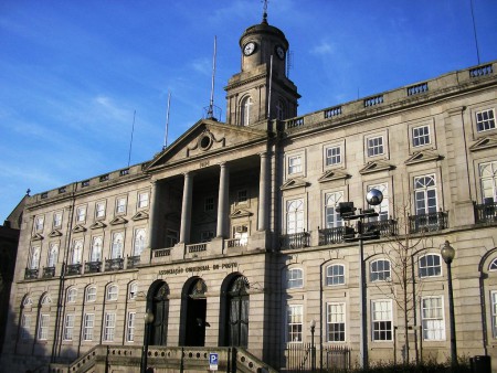 Palácio da bolsa - fachada principal 